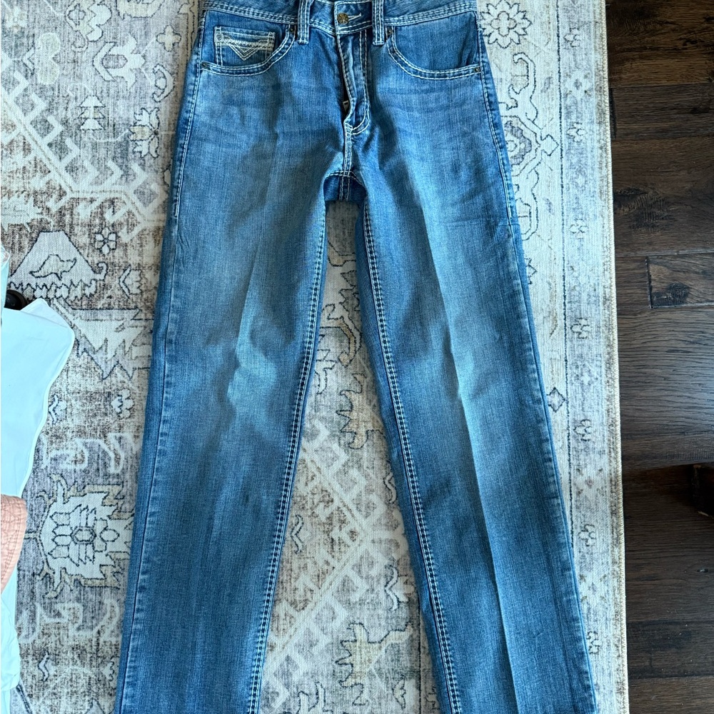 Rock and roll denim Blue Bootcut Jeans for Men